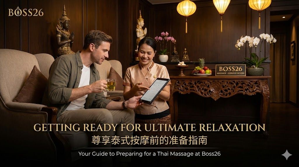 Getting Ready for Ultimate Relaxation: Your Guide to Preparing for a Thai Massage at Boss26